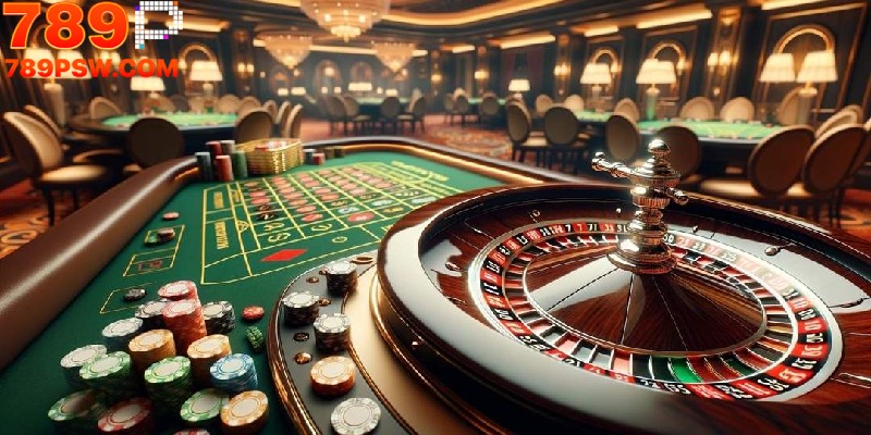 Không gian casino sống động đến từng chi tiết tại 789P